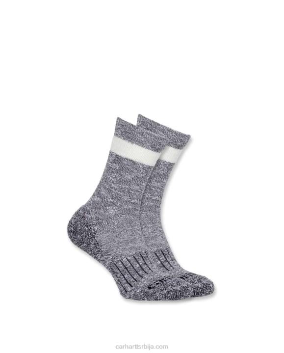 4042L242 Carhartt црн чарапе за све сезоне 1 пар Жене
