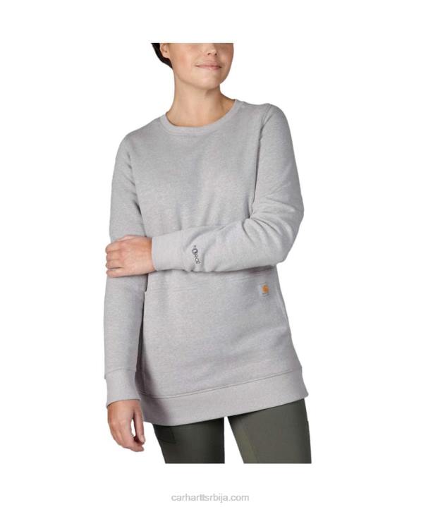 4042L206 Carhartt асфалтни вријесак сила опуштена лагана дуксерица Жене