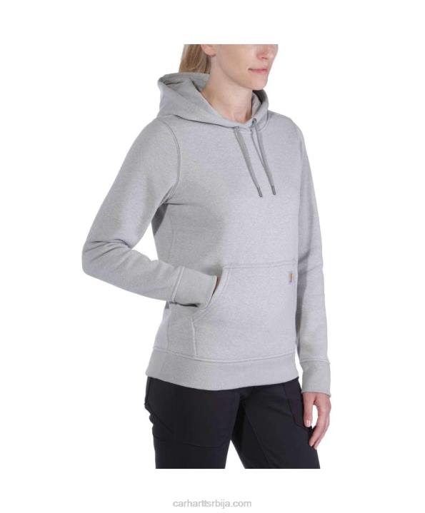 4042L209 Carhartt црн опуштена дуксерица средње тежине Жене