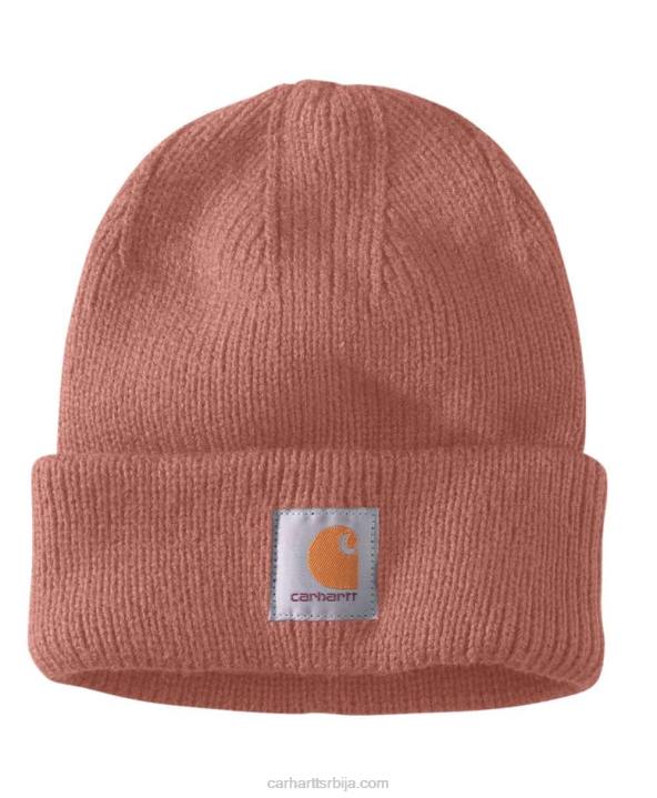 4042L215 Carhartt босиљак жад лапор ребрасти плетени акрилни шешир Жене