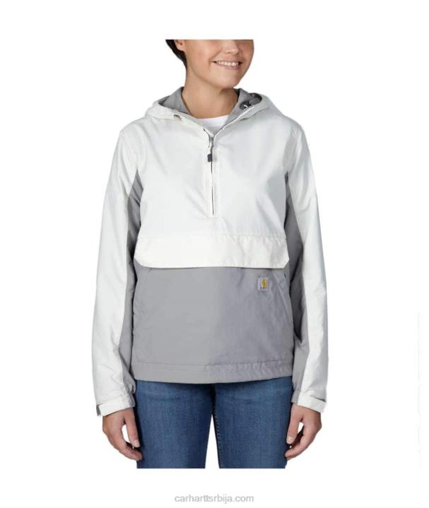 4042L185 Carhartt црн раин дефенце лоосе фит лагани пакирни анорак Жене