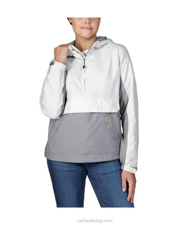 4042L185 Carhartt црн раин дефенце лоосе фит лагани пакирни анорак Жене