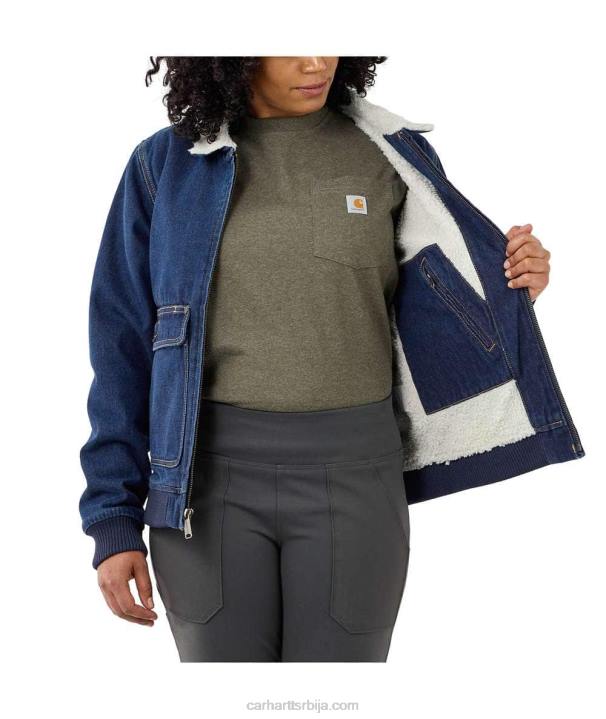 4042L187 Carhartt буква робусна флекс јакна опуштеног кроја од шерпе Жене