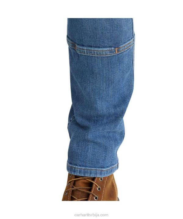 4042L198 Carhartt липа робусни флекс опуштени џинс са дуплим предњим делом Жене