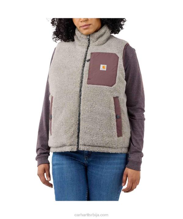 4042L220 Carhartt црн Цархартт монтана опуштени изоловани прслук Жене