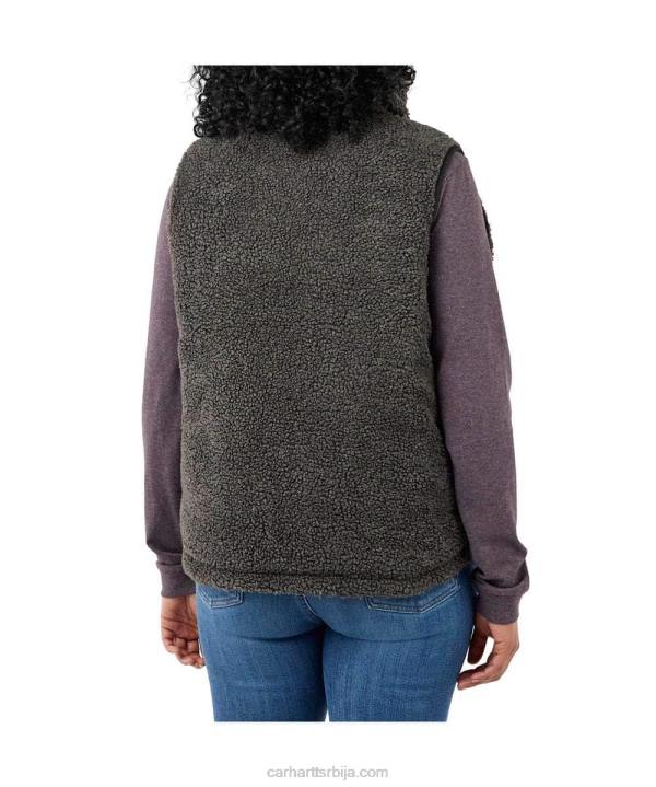 4042L220 Carhartt црн Цархартт монтана опуштени изоловани прслук Жене