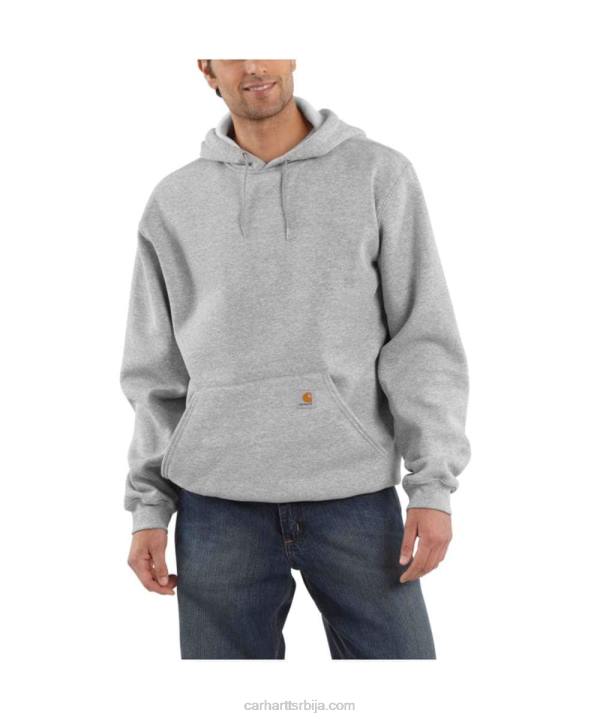 4042L37 Carhartt црн широка дуксерица средње тежине мушкарци