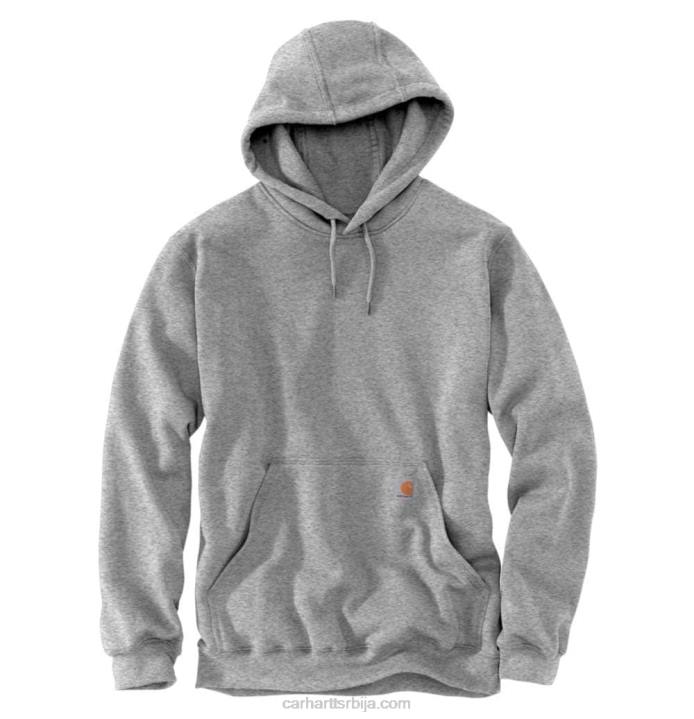 4042L37 Carhartt црн широка дуксерица средње тежине мушкарци