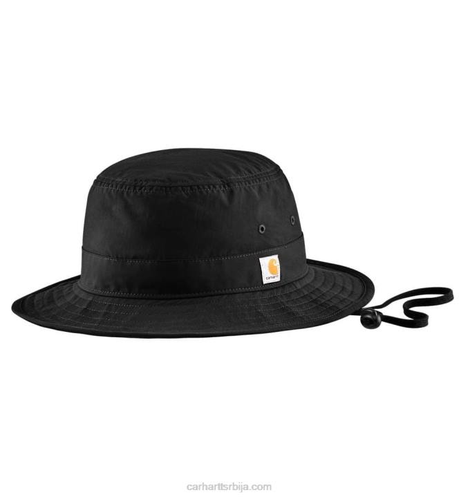 4042L84 Carhartt црн лака капа за заштиту од кише мушкарци