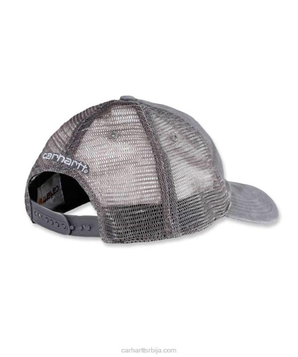 4042L86 Carhartt азурно плава платнена мрежаста капа мушкарци