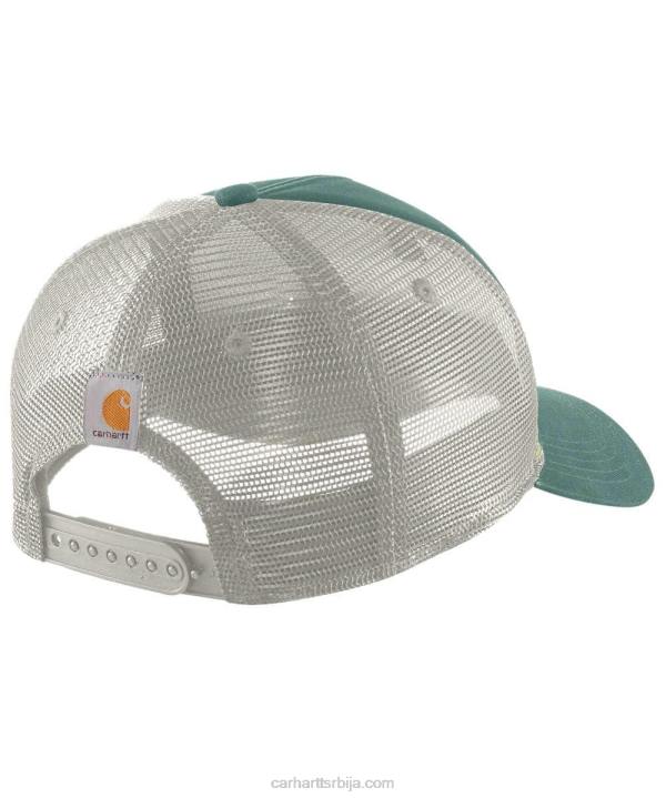 4042L90 Carhartt црн платнена капица са мрежицом мушкарци