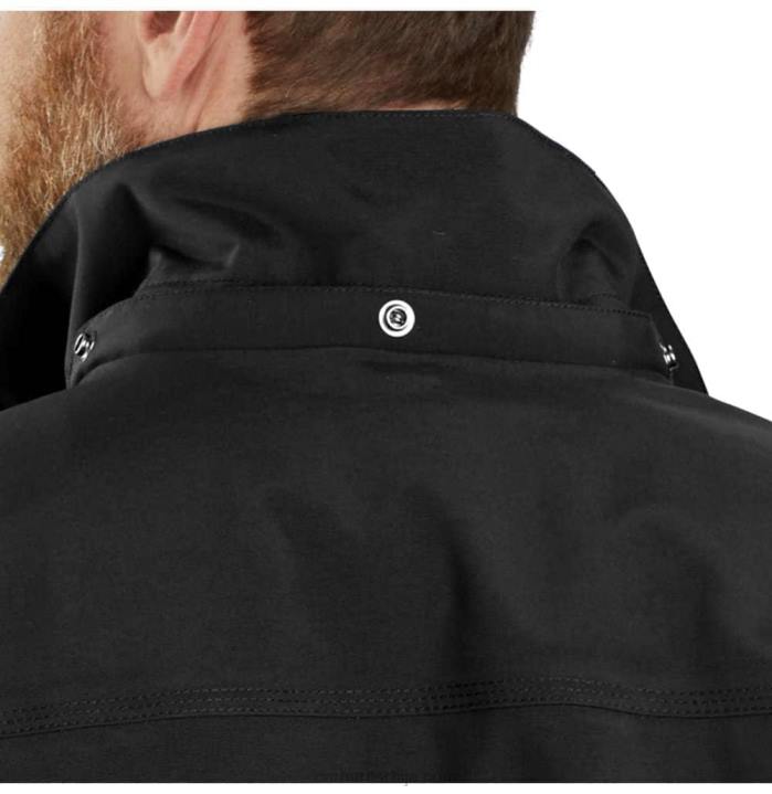 4042L29 Carhartt црн сторм дефенце лабав јакна тешке категорије мушкарци