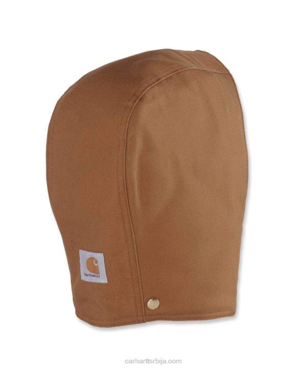 4042L32 Carhartt црн чврста капуљача са изолацијом од патке мушкарци