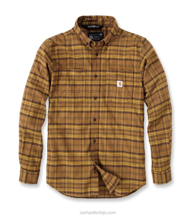 4042L110 Carhartt слад робусна флек карирана кошуља са дугим рукавима средњег кроја мушкарци