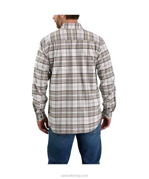 4042L110 Carhartt слад робусна флек карирана кошуља са дугим рукавима средњег кроја мушкарци