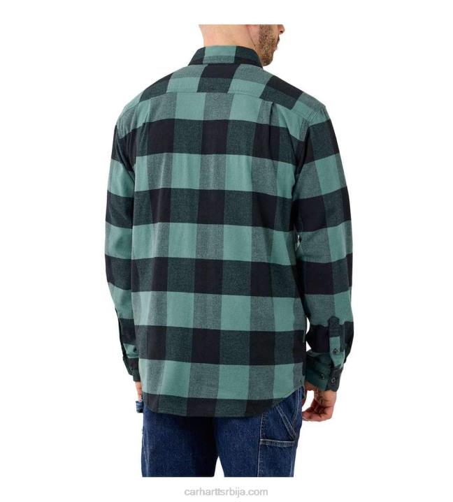 4042L110 Carhartt слад робусна флек карирана кошуља са дугим рукавима средњег кроја мушкарци