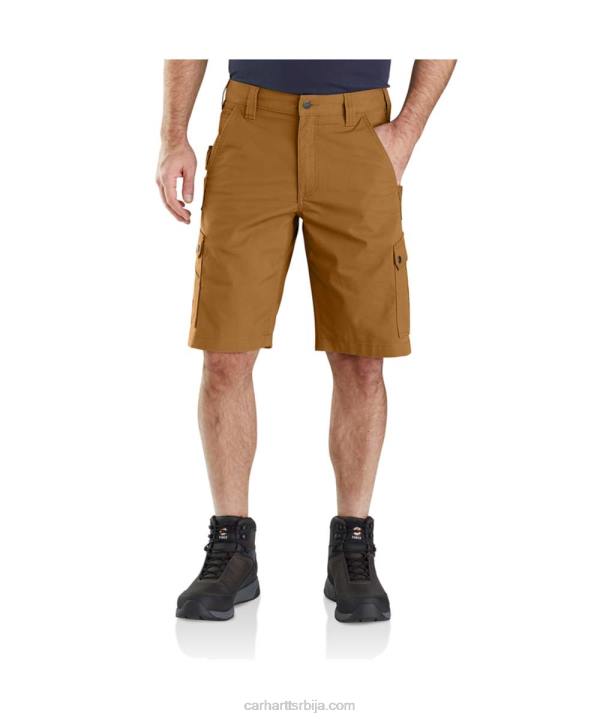 4042L145 Carhartt босиљак храпав флекс опуштено пристајање рипстоп теретни рад кратак мушкарци