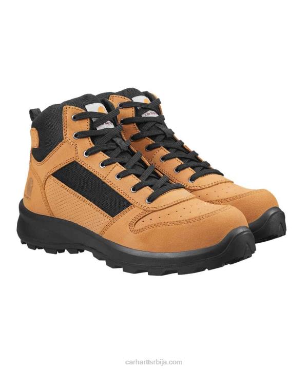 4042L158 Carhartt црн Мицхиган руггед флек с1п заштитна чизама са затварачем са средњим резом мушкарци