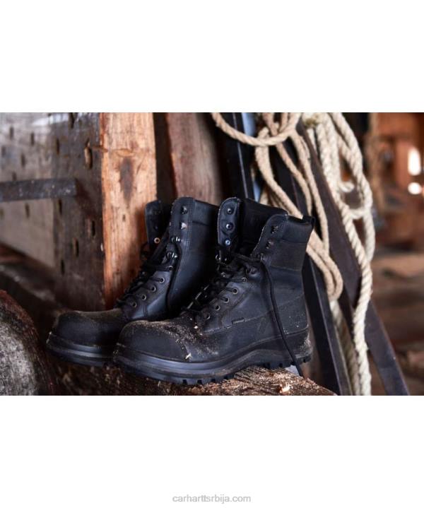 4042L162 Carhartt црн детроит руггед флек водоотпорна с3 8 инча сигурносна чизма мушкарци