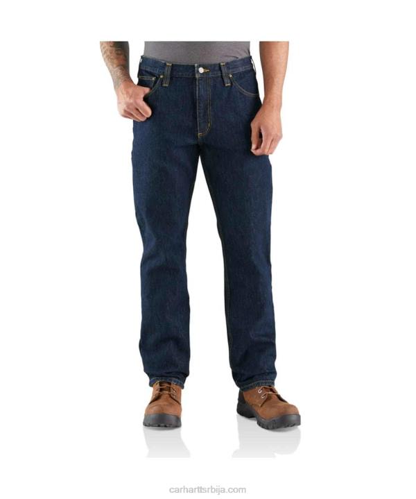 4042L11 Carhartt теретни робусне флексе опуштене тешке фармерке са 5 џепова мушкарци