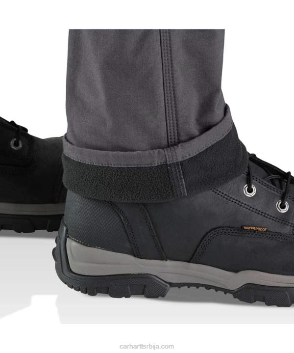 4042L55 Carhartt босиљак робусне флексибилне радне панталоне опуштеног кроја рипстоп царго са флисом мушкарци