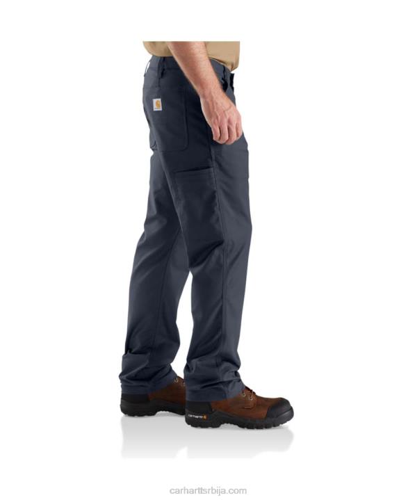 4042L56 Carhartt црн робусне професионалне серије робусне савитљиве радне панталоне опуштеног кроја мушкарци