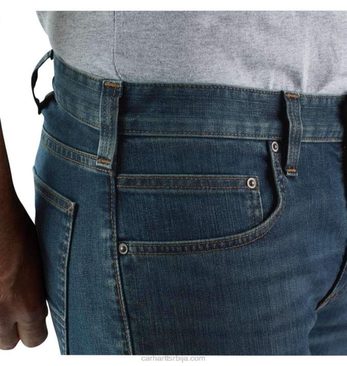 4042L58 Carhartt арцадиа робусне флексе опуштене фармерке са ниским растом са 5 џепова мушкарци