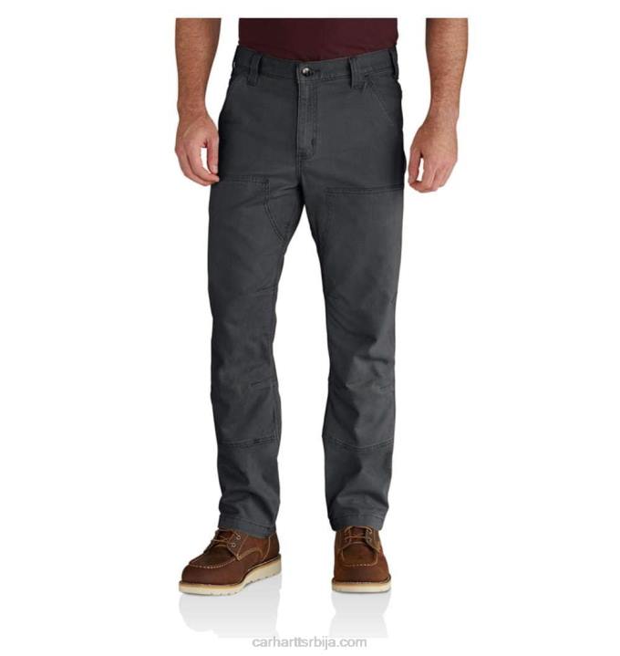 4042L59 Carhartt сенка робусне савитљиве радне панталоне опуштеног кроја са дуплим предњим делом мушкарци