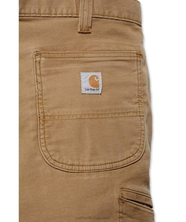 4042L59 Carhartt сенка робусне савитљиве радне панталоне опуштеног кроја са дуплим предњим делом мушкарци