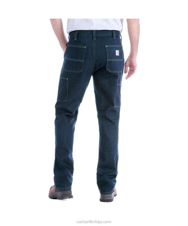 4042L65 Carhartt ерие робусне флекс опуштене фармерке са дуплим предњим делом мушкарци