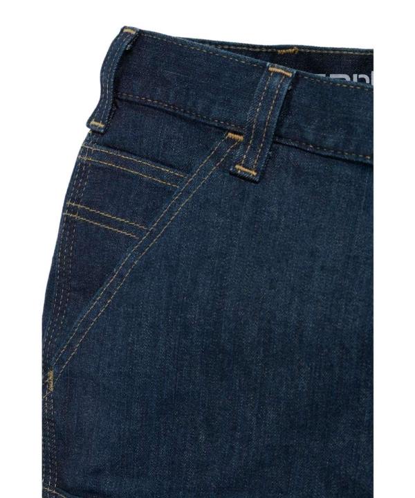 4042L65 Carhartt ерие робусне флекс опуштене фармерке са дуплим предњим делом мушкарци