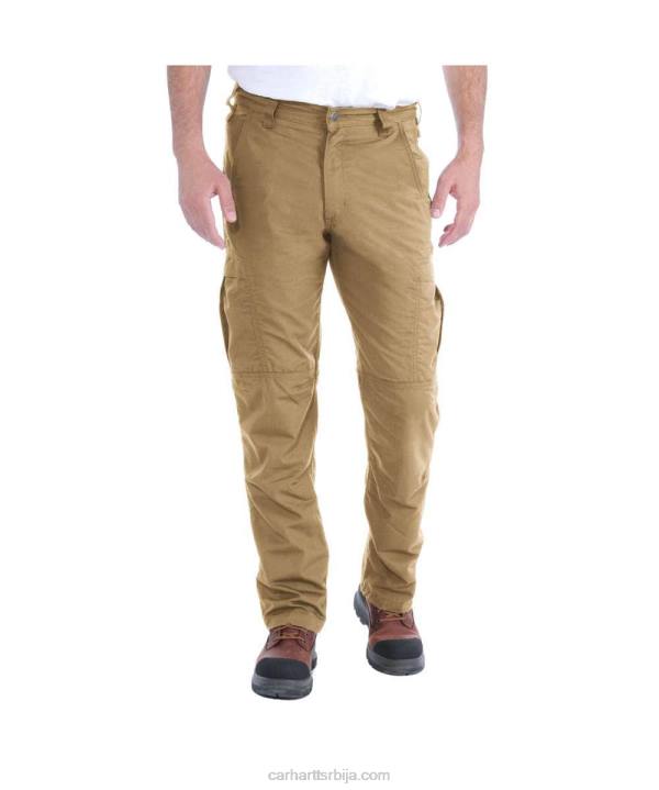 4042L68 Carhartt тамни каки сила екстремне робусне флекс панталоне за терет мушкарци