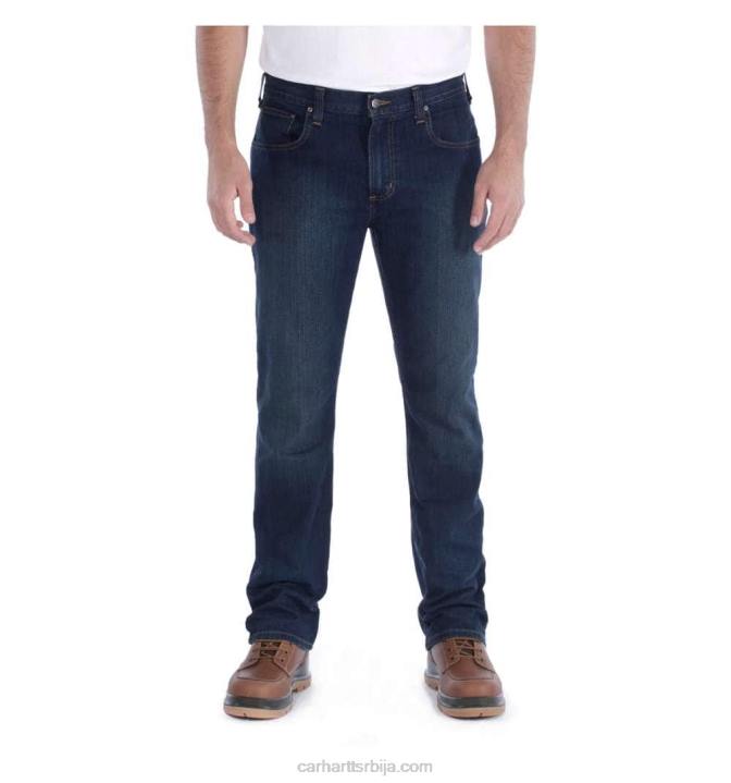 4042L71 Carhartt ерие робусне флек слим фит фармерке са 5 џепова мушкарци