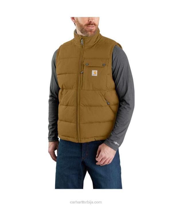 4042L103 Carhartt црн Цархартт монтана изоловани прслук слободног кроја мушкарци