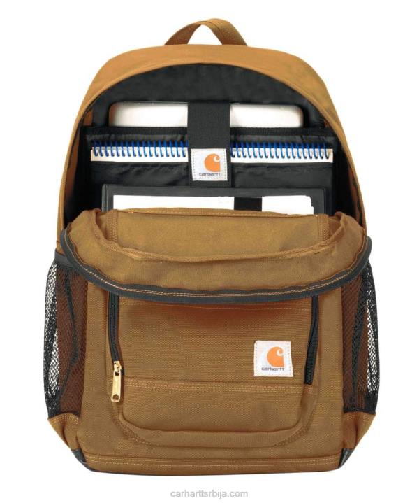 4042L1 Carhartt црн 27л ранац са једним преградом мушкарци