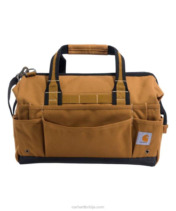 4042L6 Carhartt црн Тешка торба за алат од 16 инча са 30 џепова мушкарци