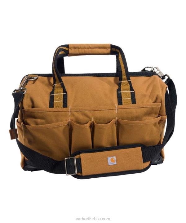 4042L6 Carhartt црн Тешка торба за алат од 16 инча са 30 џепова мушкарци